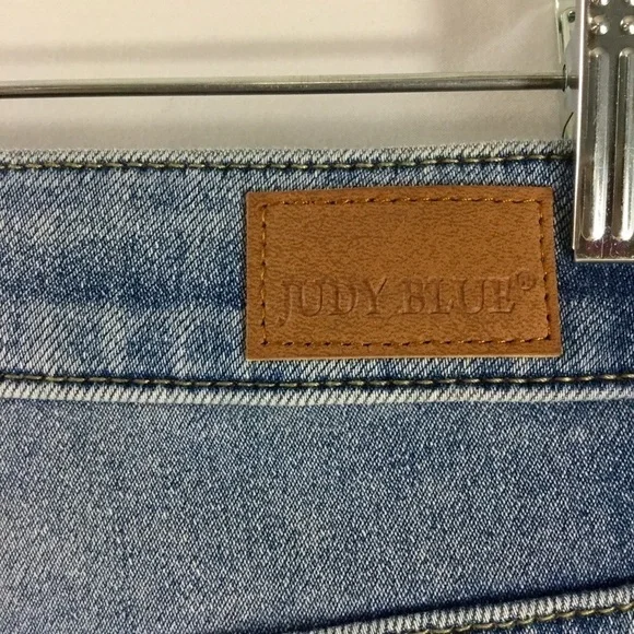 Judy Blue Danielle Undone Hem Boyfriend Jean JB88208 Size 27 - Picture 10 of 13